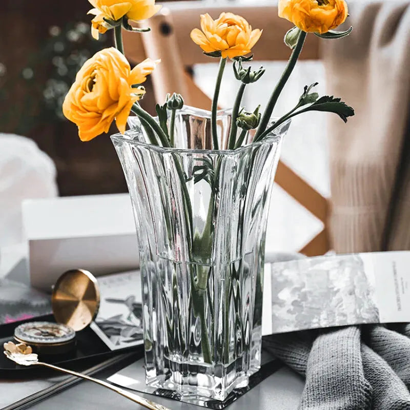 Vase en Verre Style Français | Élégant et Décoratif - Maison Vase