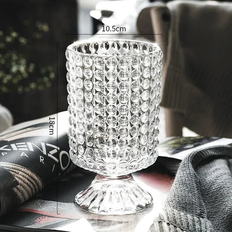 Vase en Verre Style Français | Élégant et Décoratif - Maison Vase