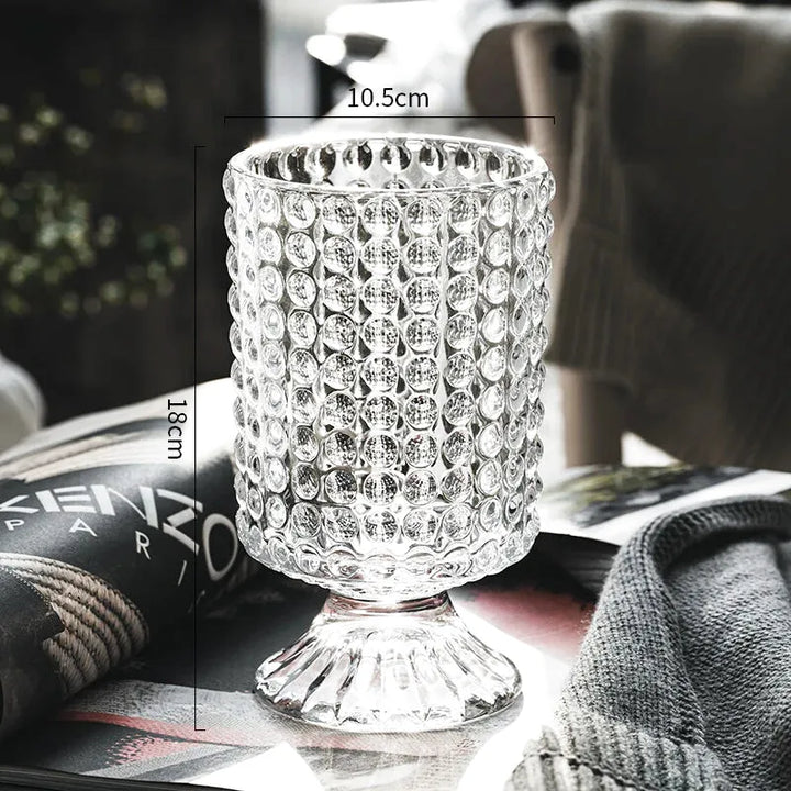 Vase en Verre Style Français | Élégant et Décoratif - Maison Vase