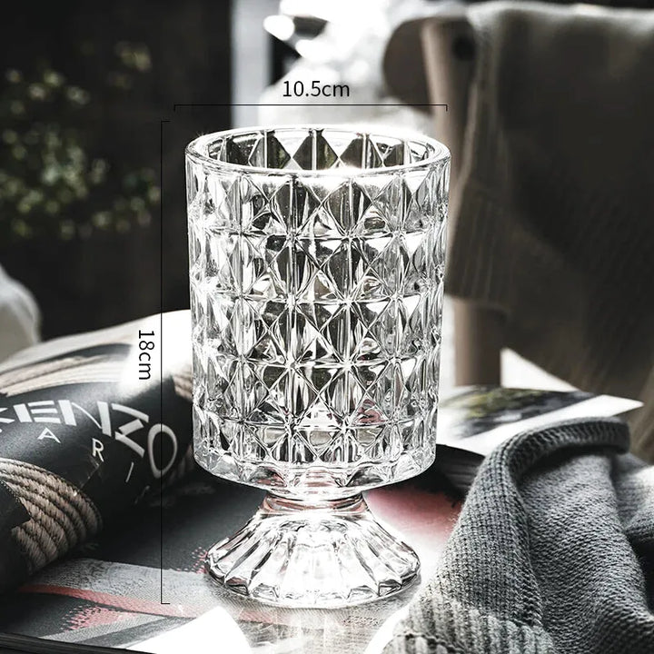 Vase en Verre Style Français | Élégant et Décoratif - Maison Vase