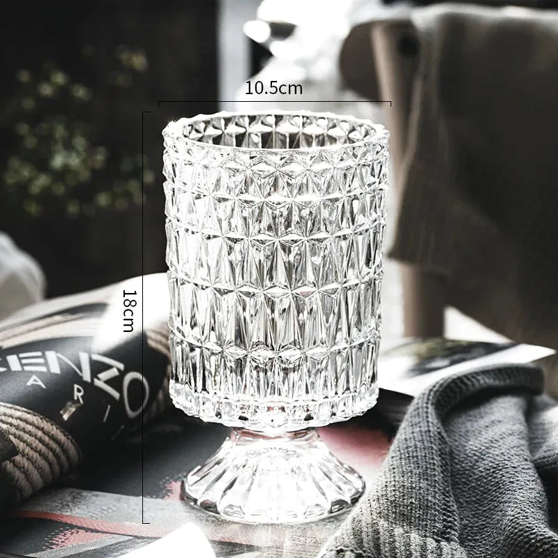 Vase en Verre Style Français | Élégant et Décoratif - Maison Vase