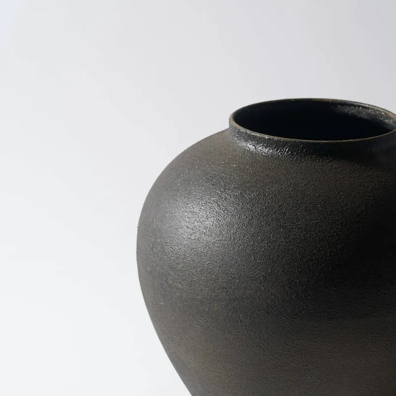 Vase Métal Décoratif Moderne | Style Scandinave Minimaliste - Maison Vase