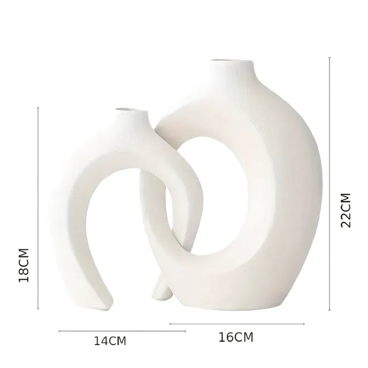 Vase Pampa en Céramique | Scandinave, Moderne et Bohème - Maison Vase