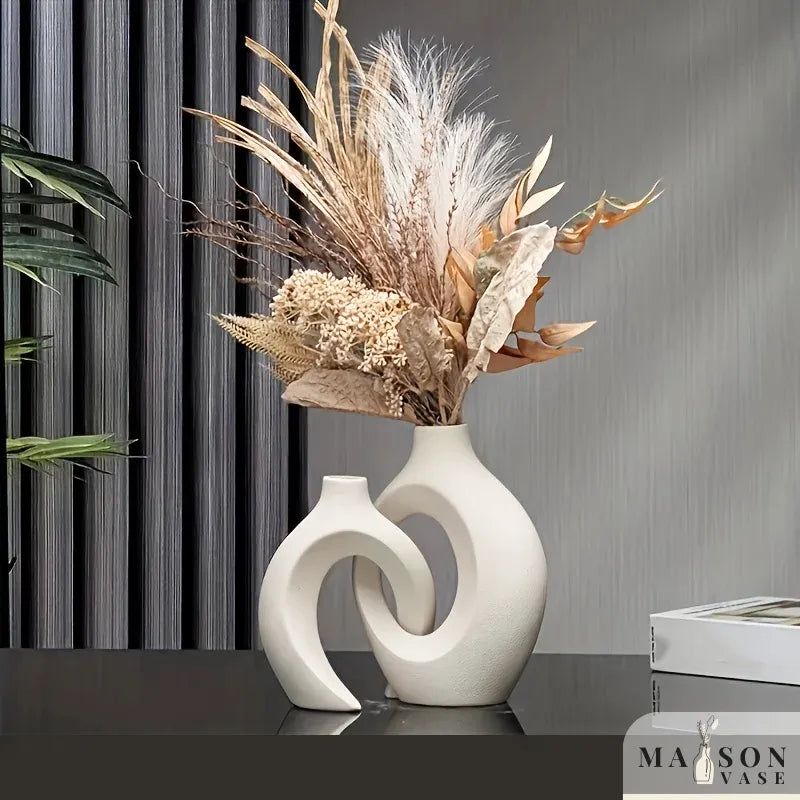 Vase Pampa en Céramique | Scandinave, Moderne et Bohème - Maison Vase