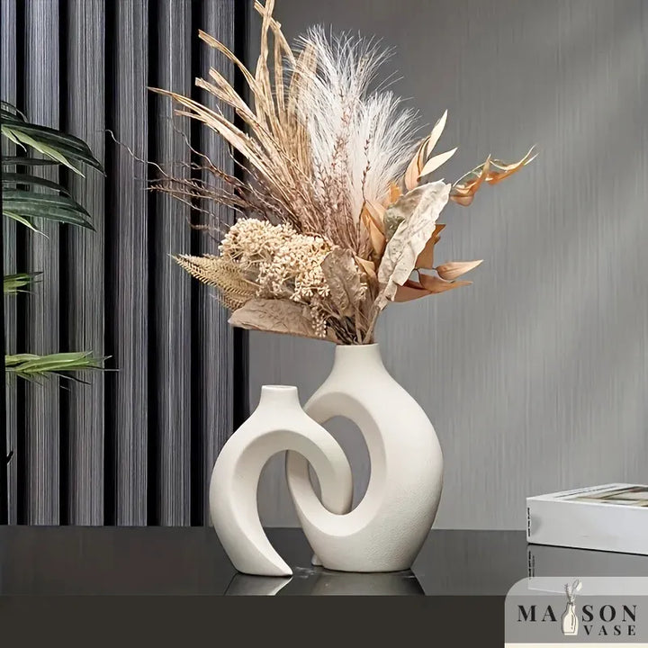 Vase Pampa en Céramique | Scandinave, Moderne et Bohème - Maison Vase