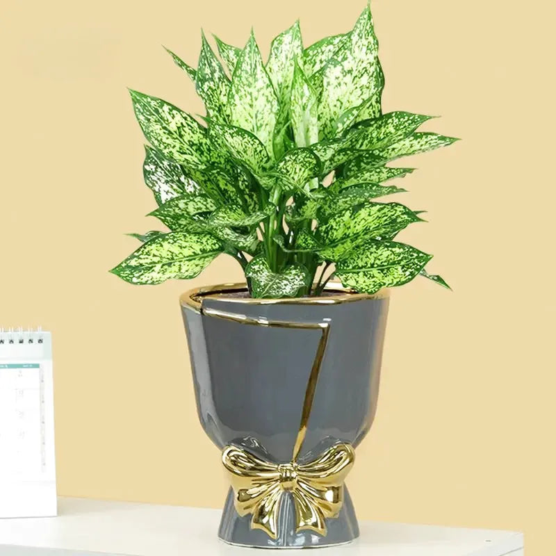 Vase Scandinave En Céramique | Papillon - Maison Vase