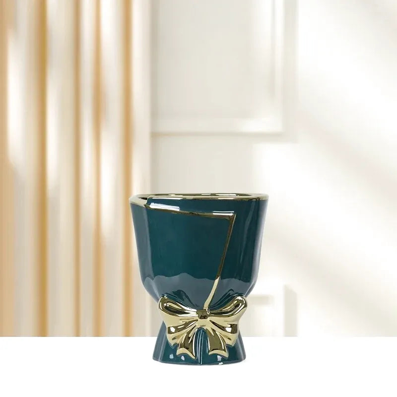 Vase Scandinave En Céramique | Papillon - Maison Vase